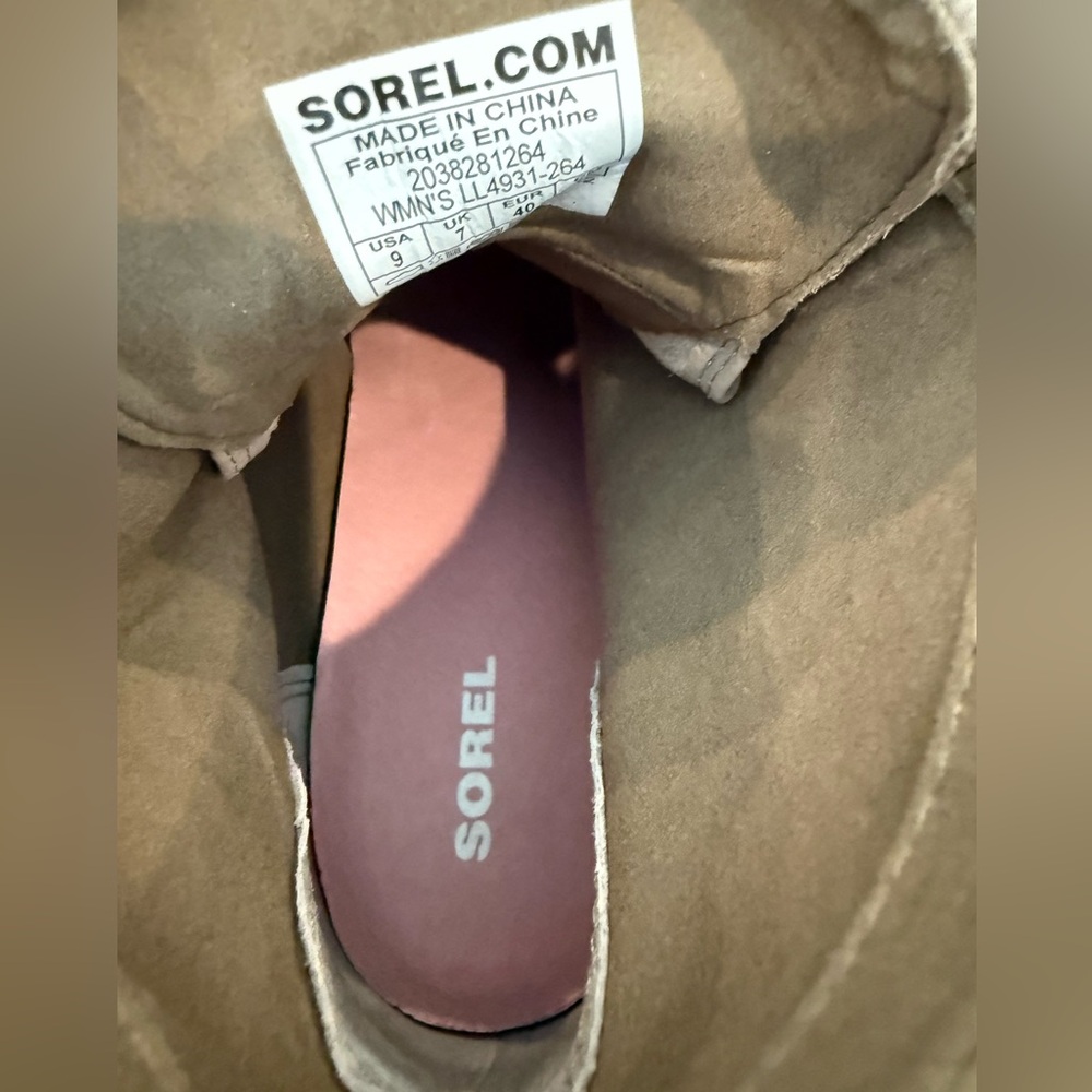 Sorel Women's Brown Wedge Boots - Picture 5 of 5